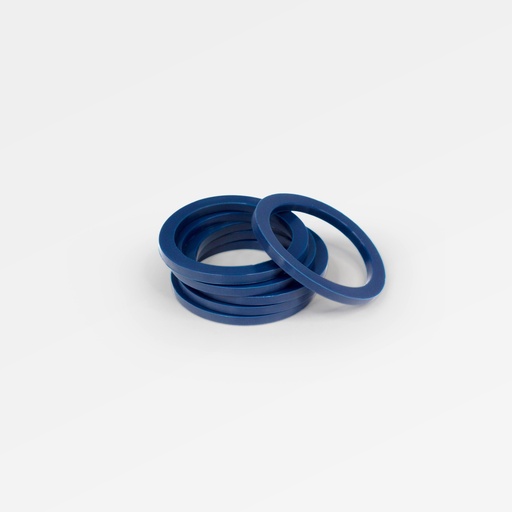 [PFS070-NAV] Set of 6 Hookey Rings (Navy)