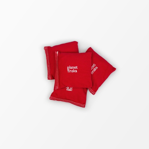 [PF040-RED] Cornhole - Set of 4 Bags (Red)