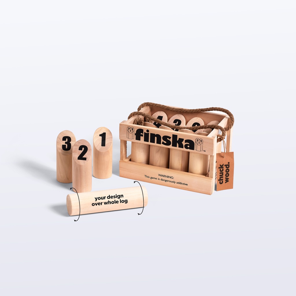 Finska Original with Custom Log