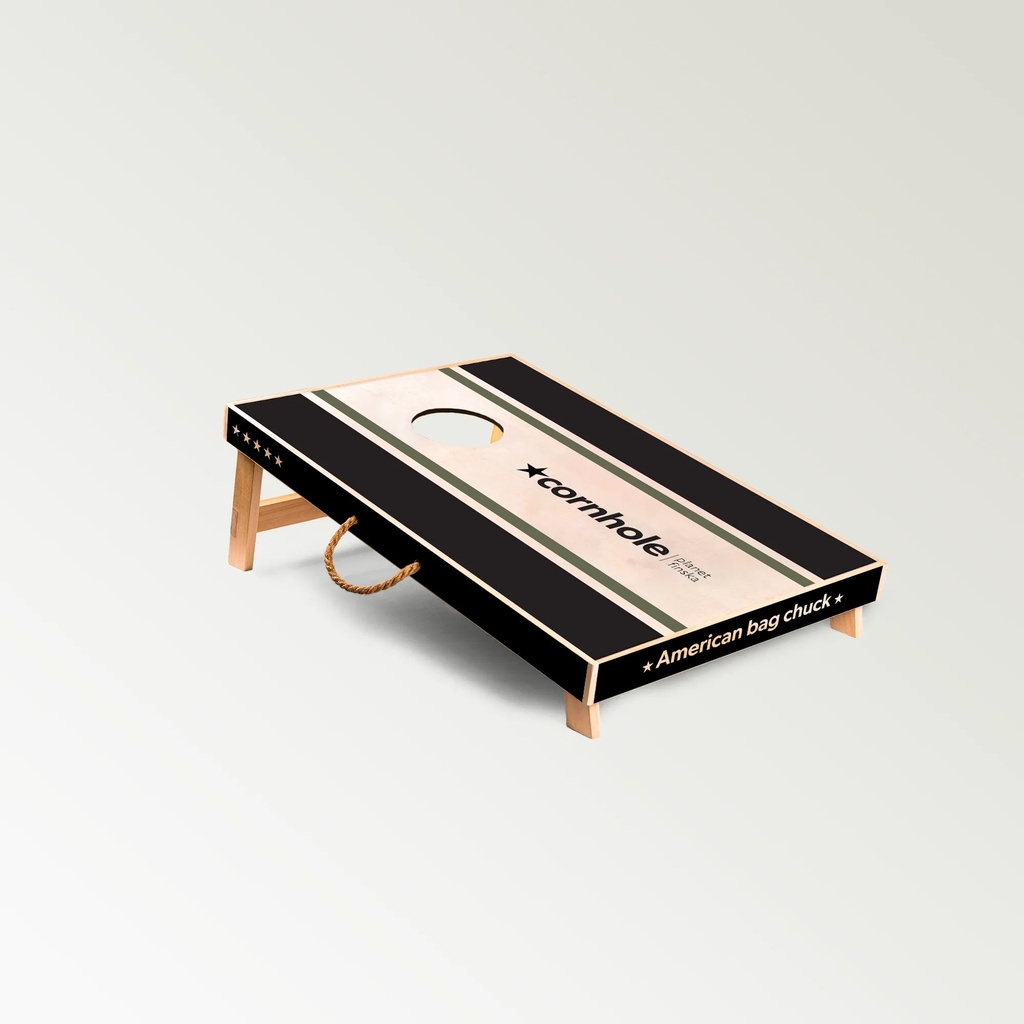 Cornhole Bushman Black - Single Board Set