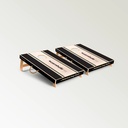 Cornhole Bushman Black - Double Board Set