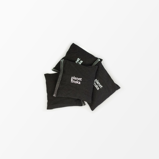 [PF040-BLK] Cornhole - Set of 4 Bags (Black)