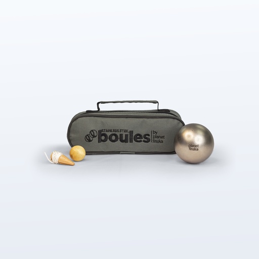 [PF046-NOMK] Stainless Boules in Bag - no mark (three)