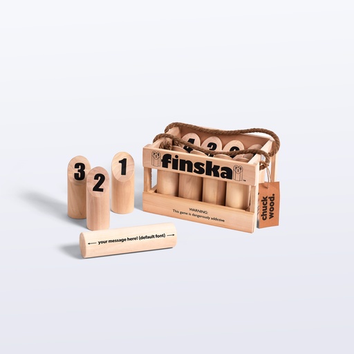 Finska Original with Custom Log
